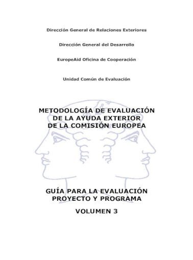 Portada Metodologia de evaluación de la ayuda exterior