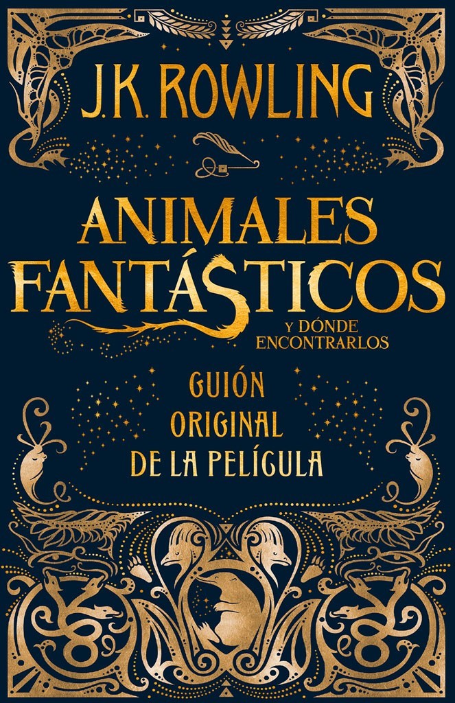 Portada Animales fantasticos y donde encontrarlos