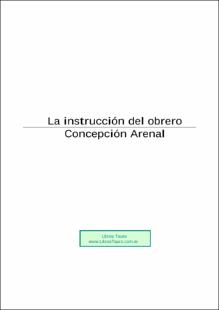 Portada La instrucción del obrero