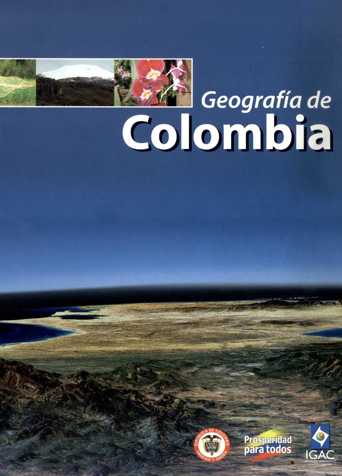 Portada Geografía de Colombia