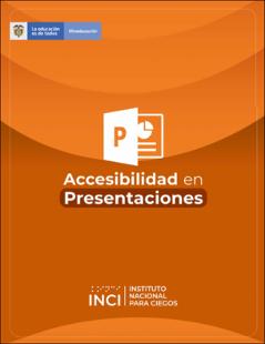 Portada Accesibilidad en presentaciones