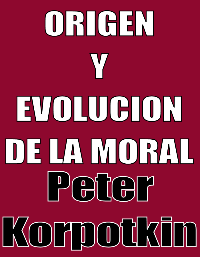 Portada Origen y evolución de la moral