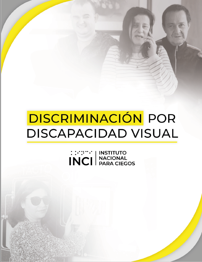 Portada Discriminación por discapacidad visual