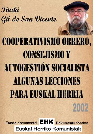 Portada Cooperativismo obrero, consejismo y autogestión socialista: algunas lecciones para Euskal Herria