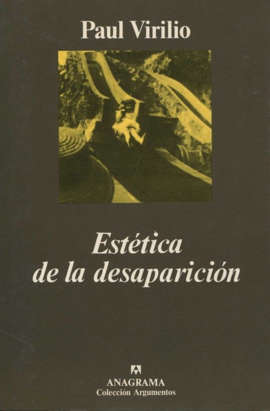 Portada Estética de la desaparición