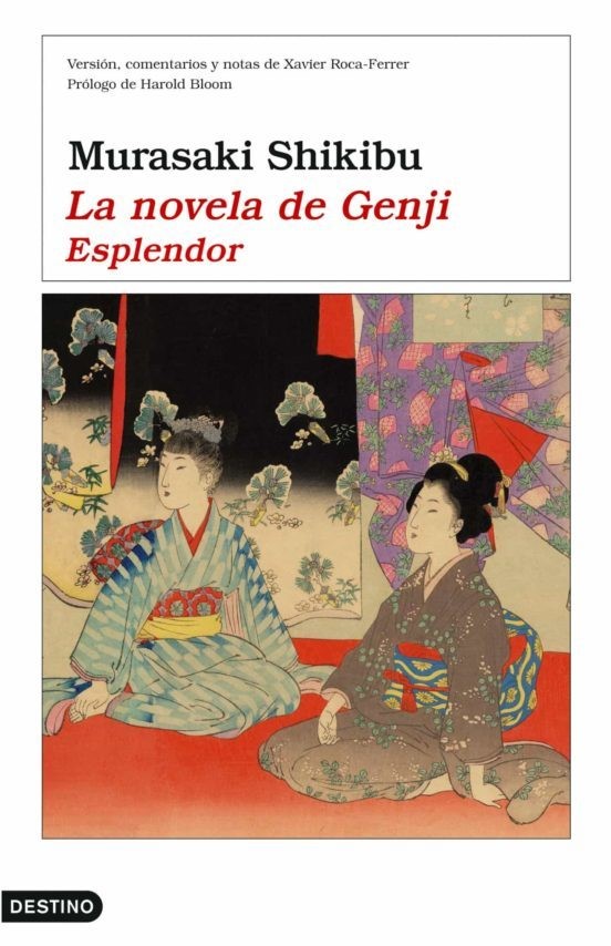 Portada La novela de Genji