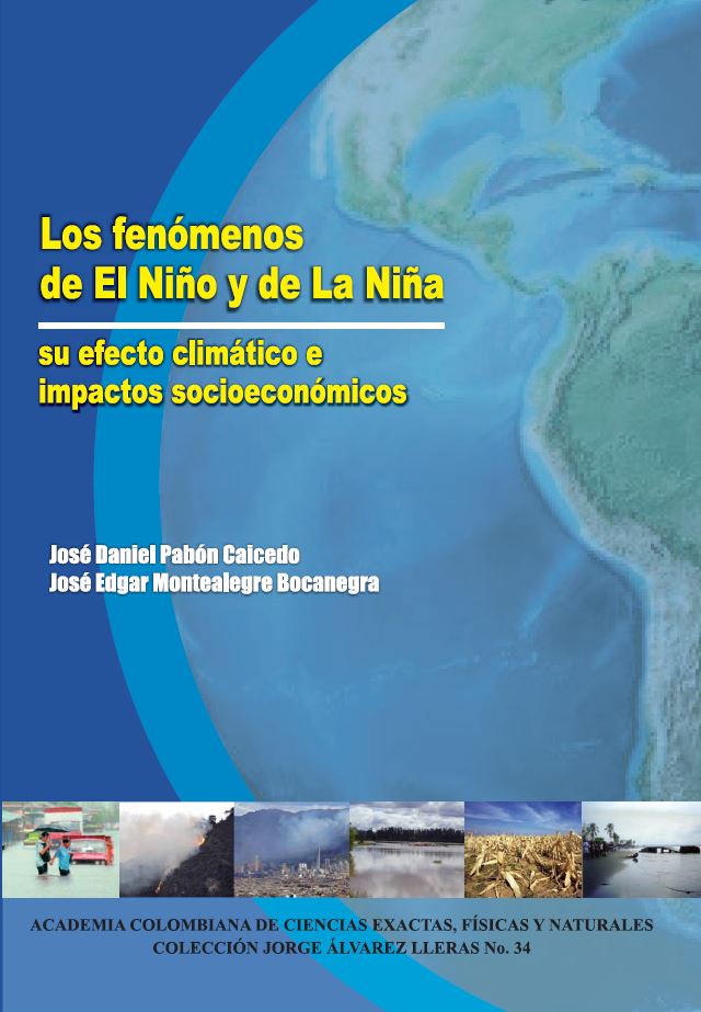 Portada Los fenómenos de El Niño y de La Niña, su efecto climático e impactos socioeconómicos