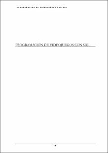 Portada Programacion de videojuegos con sdl