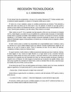 Portada Recesion tecnologica