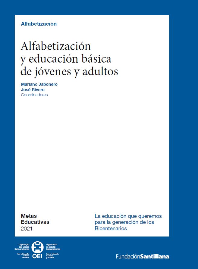 Portada Alfabetización y educación básica de jóvenes y adultos