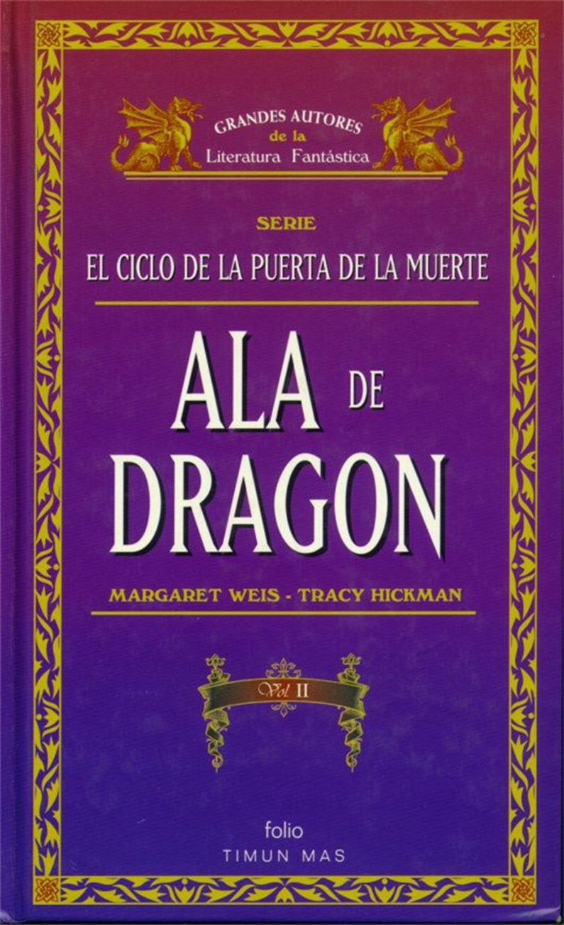 Portada Alas de dragón . Vol. II