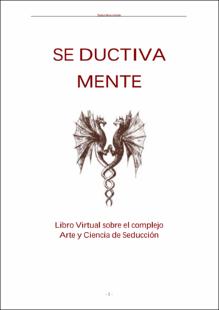 Portada Seductiva Mente : Libro Virtual sobre el complejo Arte y Ciencia de Seducci&oacute;n