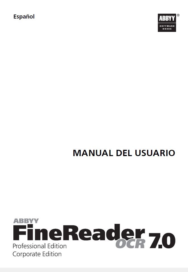 Portada Abbyy FineReader