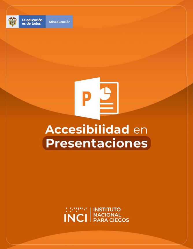 Portada Accesibilidad en Presentaciones