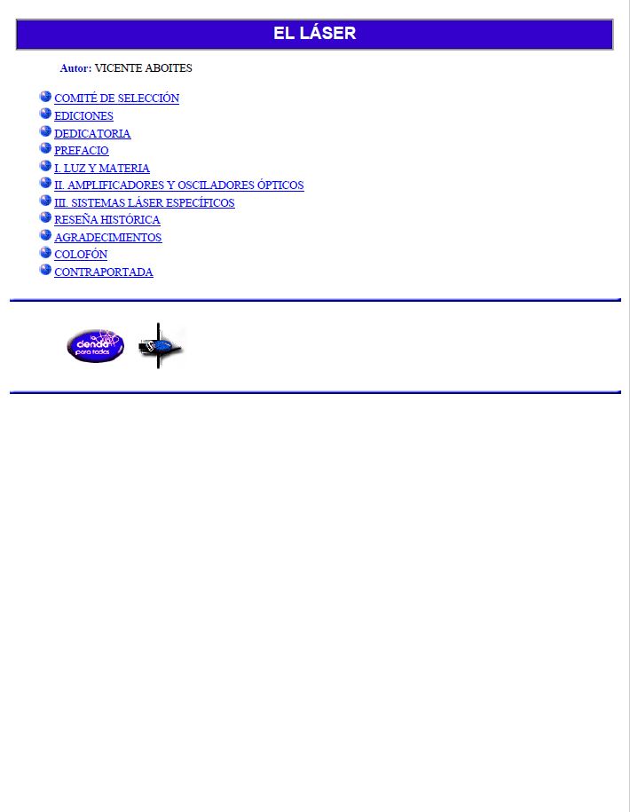 Portada El láser