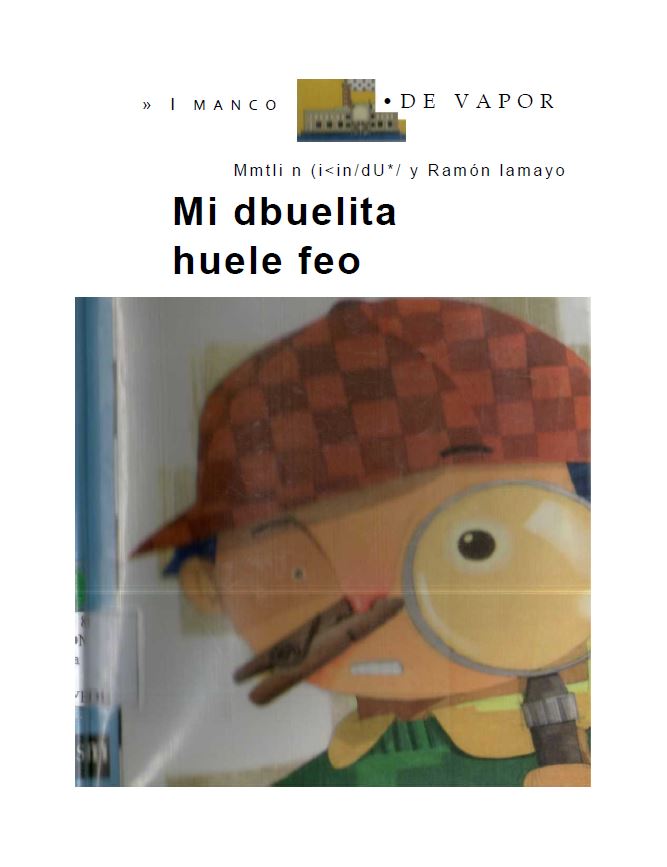 Portada Mi abuelita huele feo