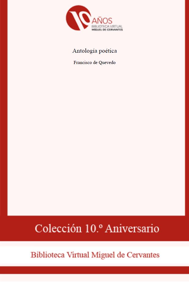 Portada Antología poética
