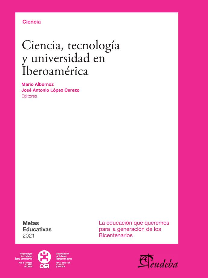 Portada Ciencia, tecnología y universidad en iberoamérica