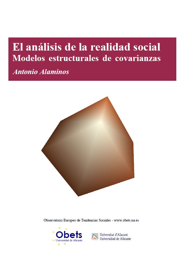 Portada El análisis de la realidad social. Modelos estructurales de covarianzas