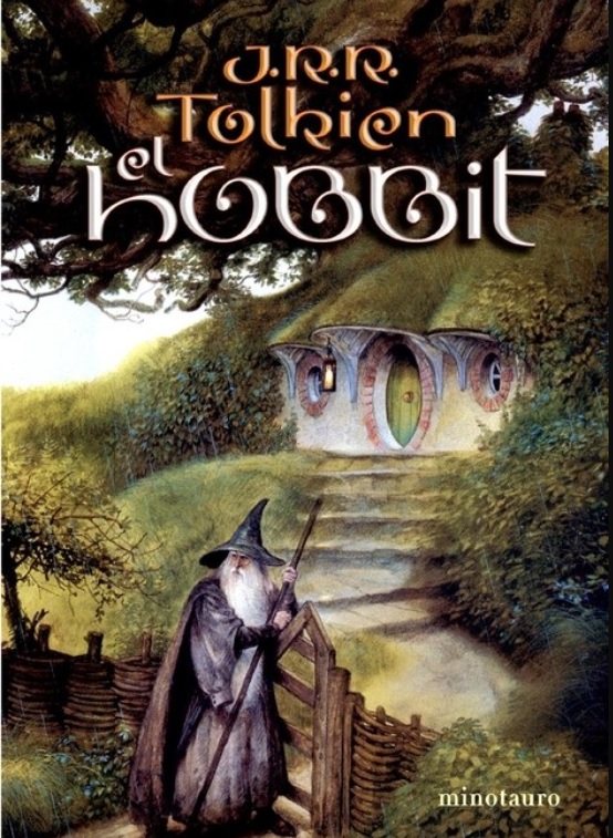 Portada El hobbit o historia de una ida y de una vuelta