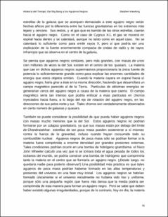 Portada Historia del tiempo : del big bang a los agujeros negros. Parte 3