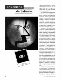 Portada Los anillos de Saturno