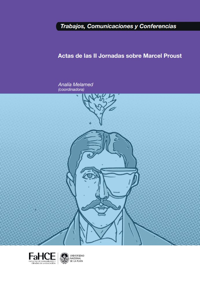 Portada Actas de las II Jornadas sobre Marcel Proust
