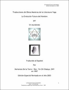 Portada La evolución futura del hombre