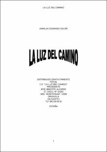 Portada La luz del camino