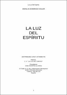 Portada La luz del espíritu