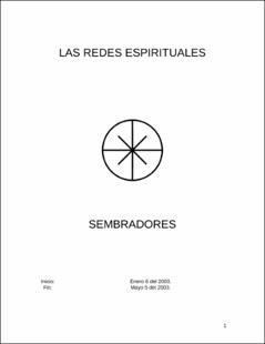 Portada Las redes espirituales sembradores