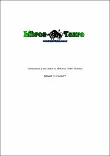 Portada Democracia y mercados en el nuevo orden mundial
