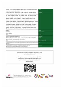 Portada Jóvenes, cultura y política en América Latina : algunos trayectos de sus relaciones, experiencias y lecturas (1960-2000)
