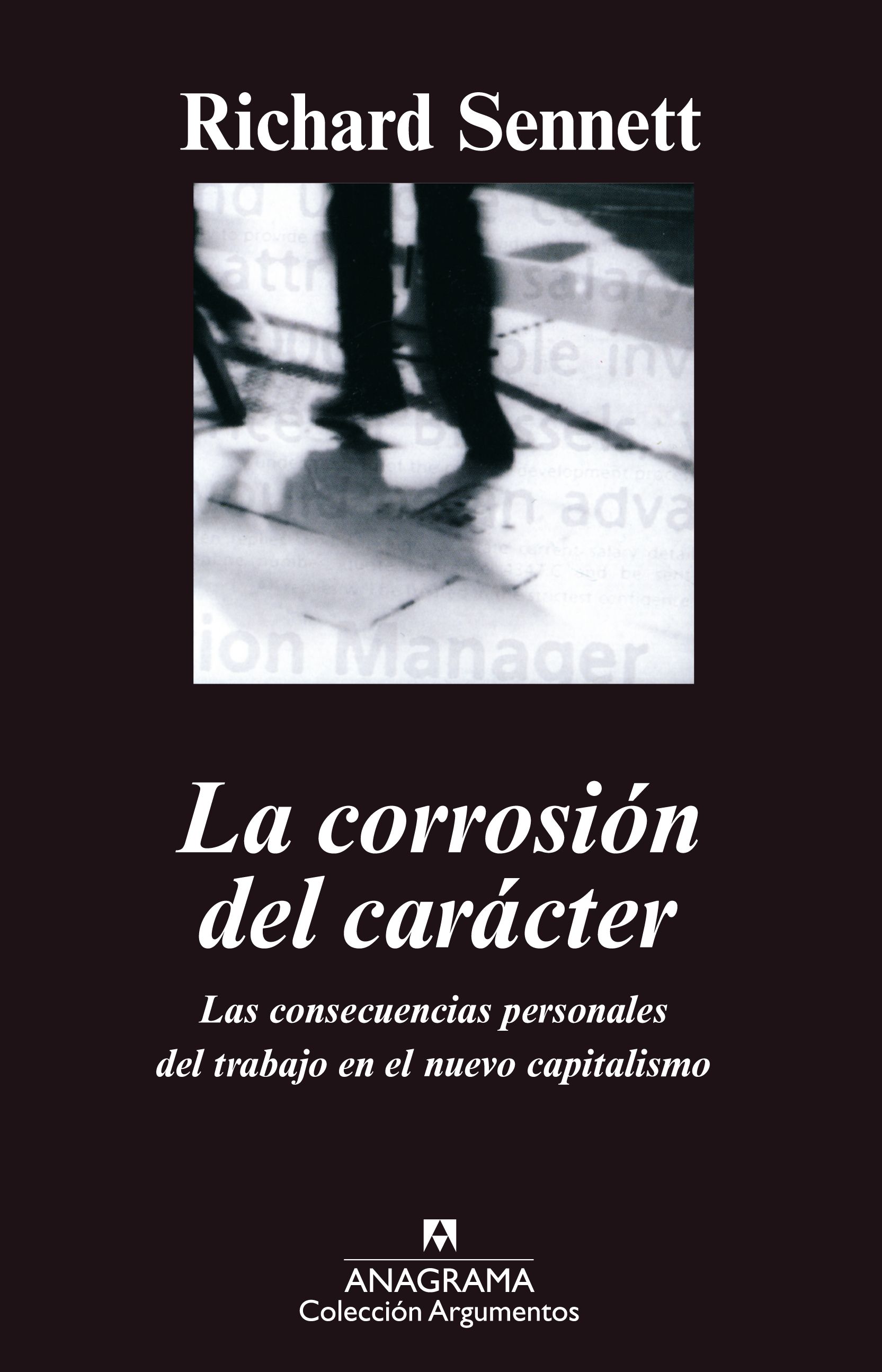 Portada La corrosión del carácter