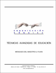 Portada Técnicas avanzadas de educación