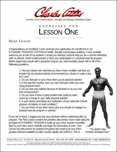 Portada Charles Atlas : Founder of the fastest health, strength and physique building system