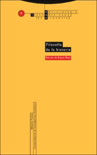 Portada Filosofía de la historia : Enciclopedia IberoAmericana de Filosofía Volumen 5