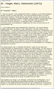 Portada HegelMarx; Nietzsche