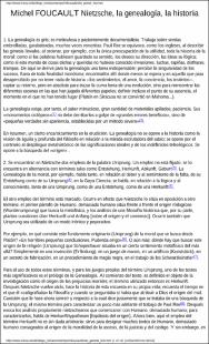 Portada Nietzschela genealogía; la historia