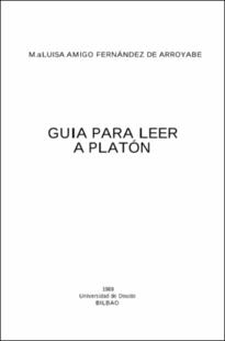 Portada Guía para leer a Platón