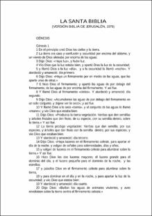 Portada La santa Biblia