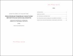 Portada Nueva dilucidación de los primeros principios del conocimiento metafísico