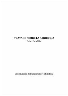 Portada Tratado sobre la sabiduría