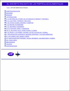 Portada El discreto encanto de las partículas elementales