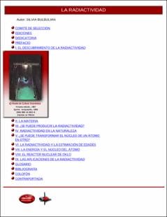 Portada La radiactividad