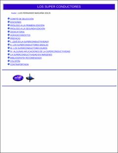Portada Los super conductores