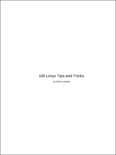Portada 100 Linux tips and tricks