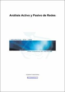 Portada Análisis activo y pasivo de redes