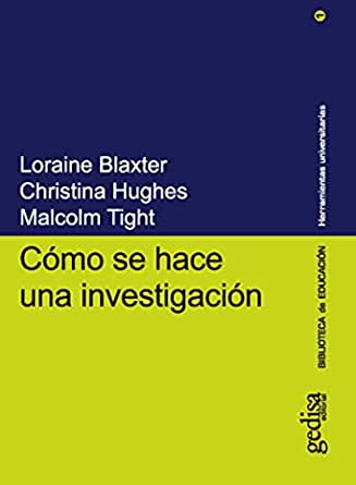 Portada Cómo se hace una investigación