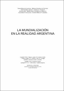 Portada La mundialización
en la realidad Argentina